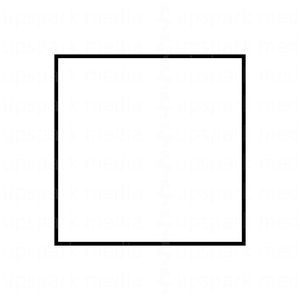 Square Outline SVG, Square Outline PNG, Square Outline Image, Square ...