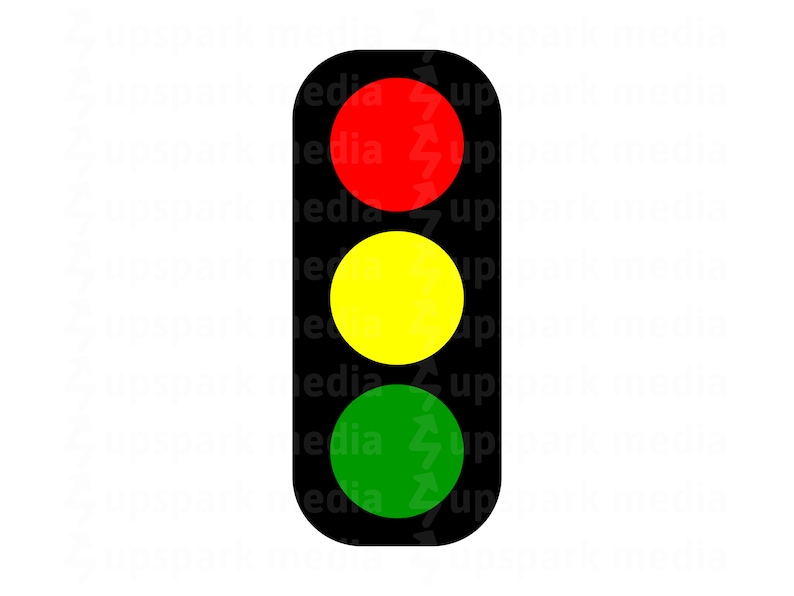 Rounded Traffic Light SVG Traffic Light PNG Traffic Light image 1