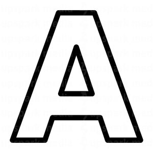 Uppercase Letters Printable, Alphabet Printable, Capital Letters Printable, Uppercase Letters PDF, Alphabet PDF, Capital Letters PDF