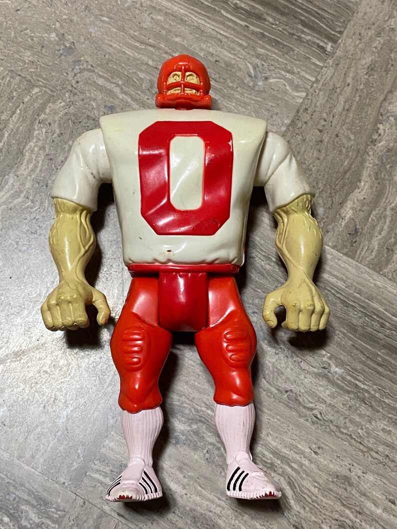 Vintage the Real Ghostbusters 'TOMBSTONE TACKLE' Ghost Football Figure