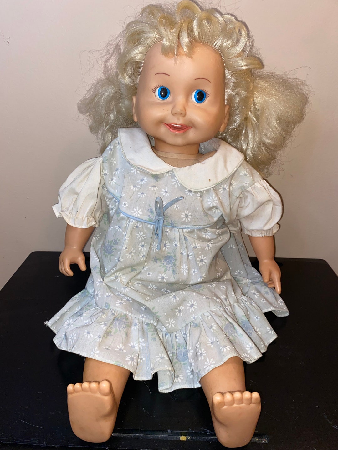 Vintage 80s Cricket Talking Doll Etsy