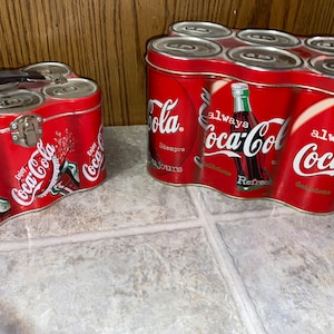 20 verschiedene alte Coca-Cola Dosen