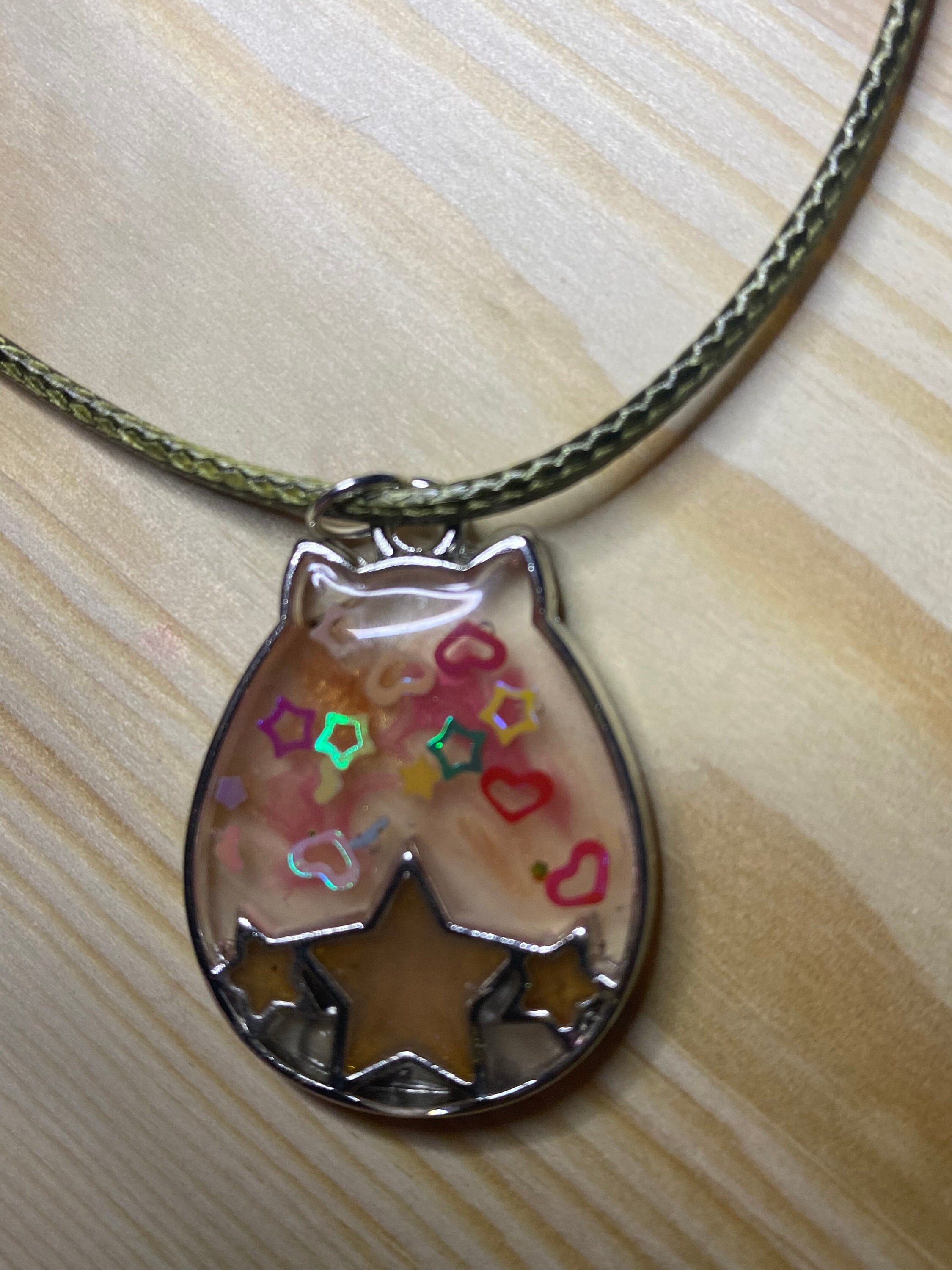 I Love My Fat Cat Necklace | Etsy Australia