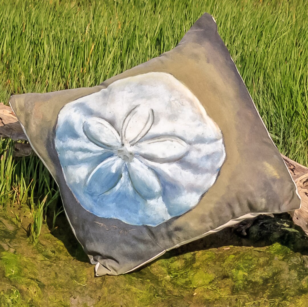 Sand Dollar Pillow Case Sea Shell Series Etsy