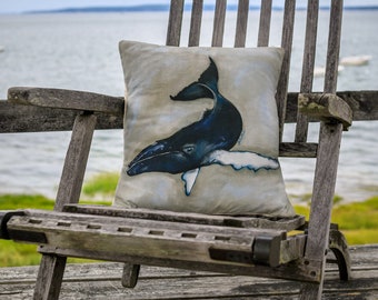 Humpback Whale Pillow Case - Marine Life Series