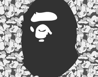 Bape Wallpaper Etsy Bape Wallpaper Etsy