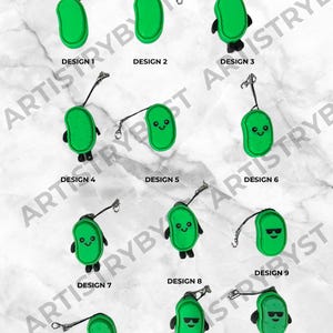 Pickle Clicker Fidget Keychain, Clicky Mechanical Switch Sensory Toy, 3D Printed Funny Pickle, Pickle Fidget Keychain, Pickle Fidget Toy