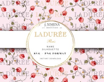 SVG & PNG Laduree Paris Image / svg for cricut for silhouette DIY gifts