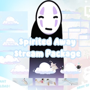 cosy spirited anime ~ 115 item Full Stream Package Twitch * Kawaii * Stream * Cute * overlays * pastel * milk * panel * gaming * egirl