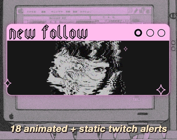 250 Dark Anime Girl Rare Icons Stream Goth Vaporwave -  UK