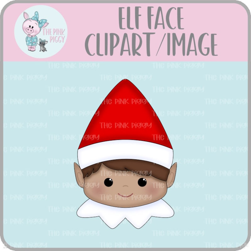 Elf Face Template Etsy