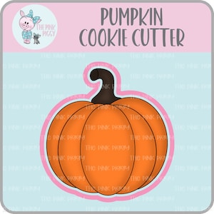 Pumpkin Cookie Cutter STL File - Three Inches