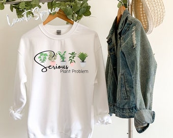 Serious plant problem png, digital download, plant design, sublimation image