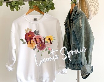 mama floral png, mama sublimation, mother's day png, digital download
