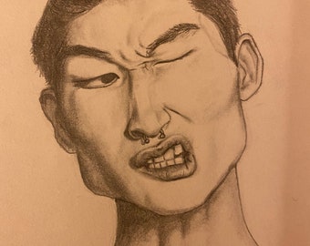 Custom Graphite Pencil Portrait