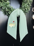 USA Golf Gingham Wreath Sash