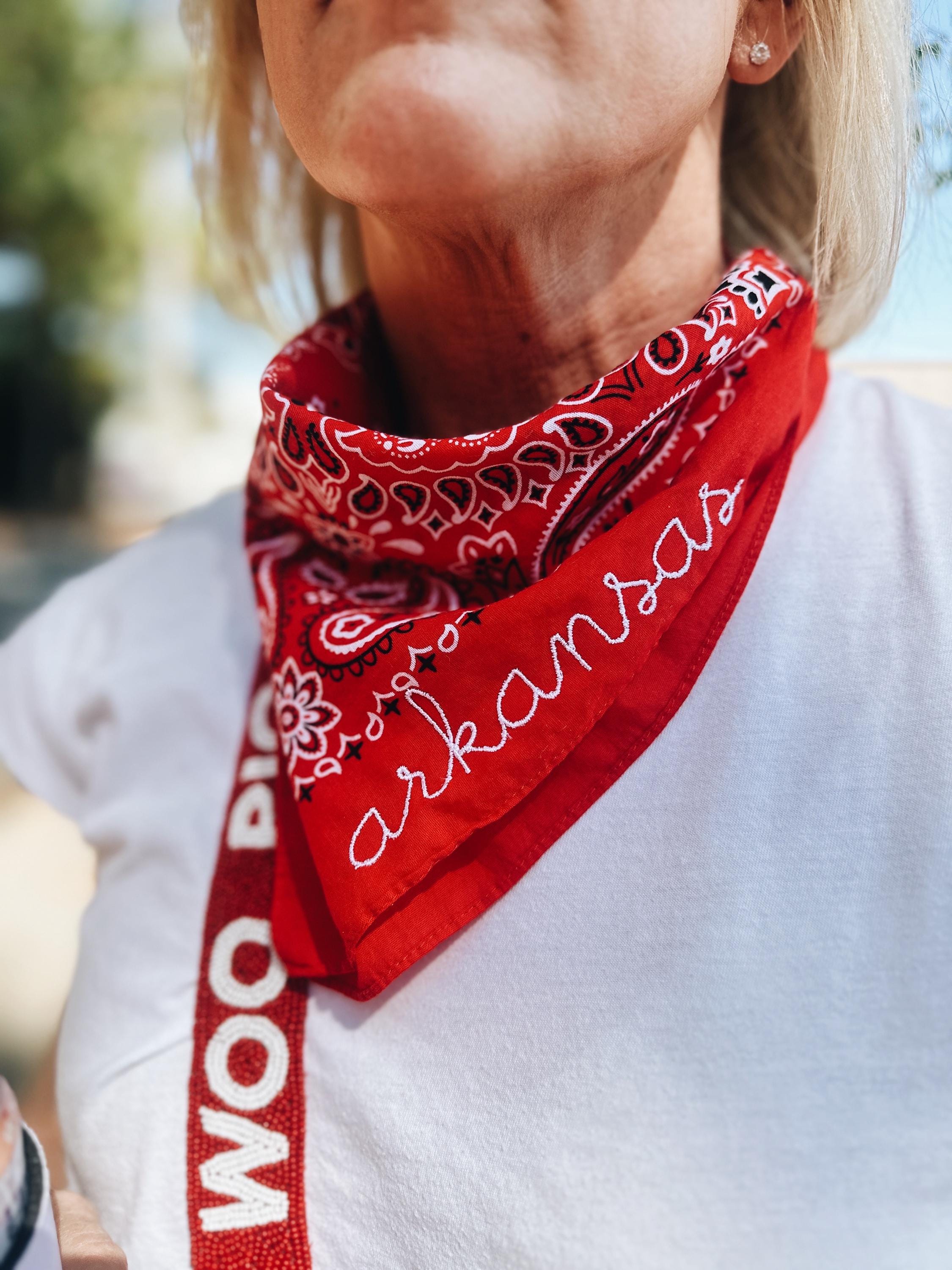 Red Bandana Shirt - Etsy