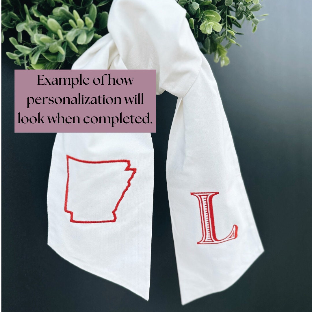 Chic Heart Valentine's Day Wreath Sash Personalization Optional - Etsy