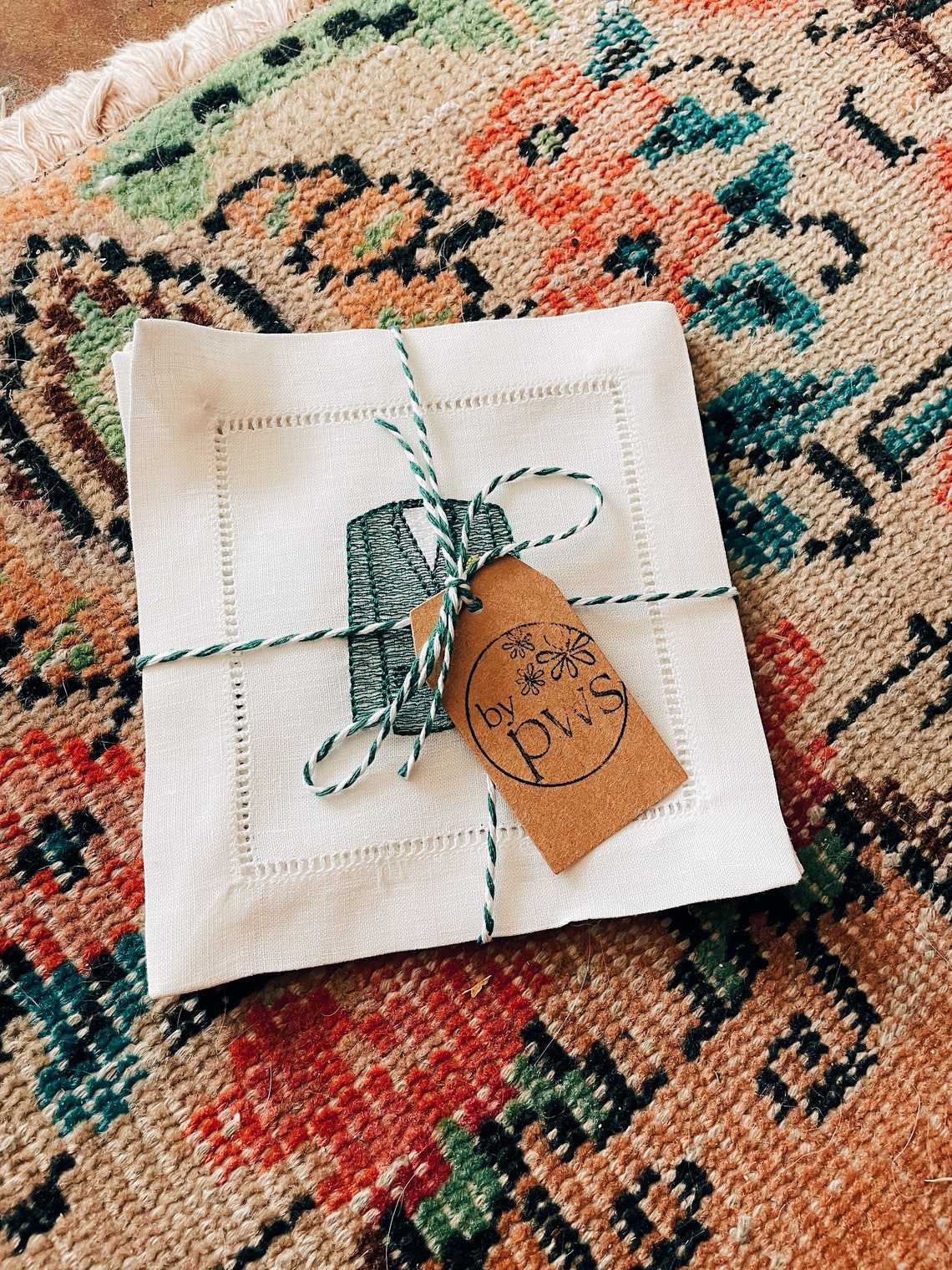 Golf Tournament Linen Cocktail Napkins Etsy