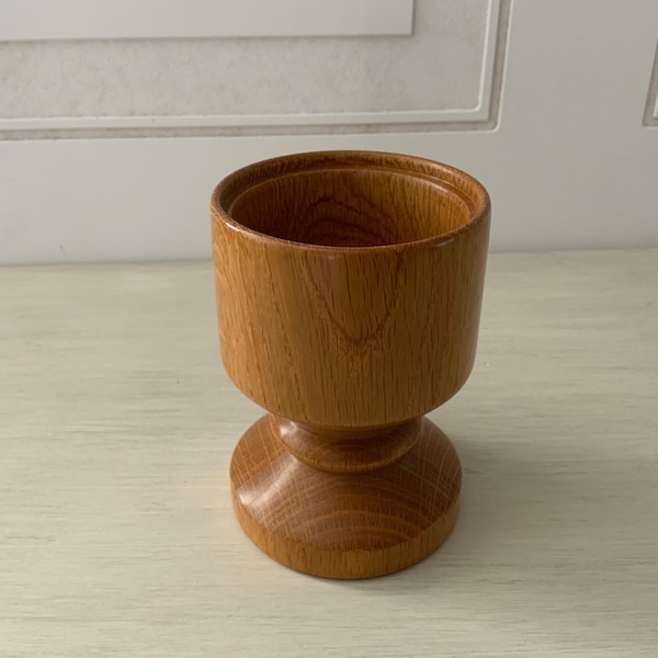 Mid-Century Wood Goblet/Compote