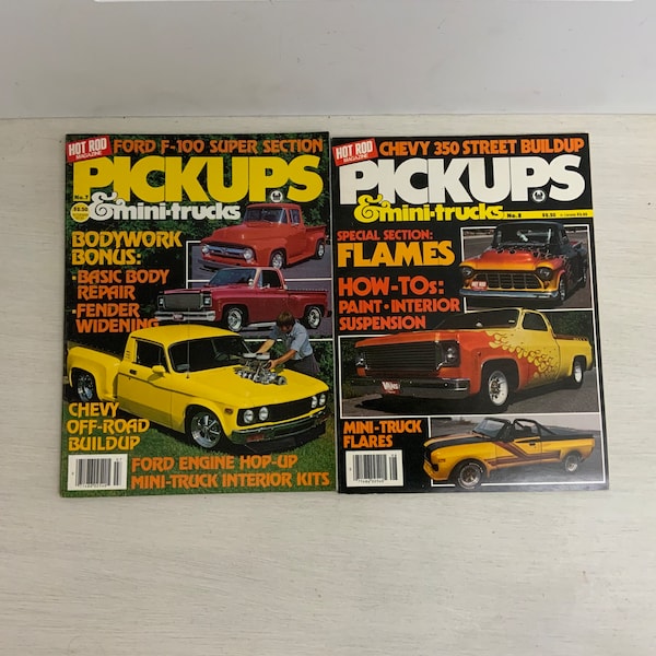 Vintage Hot Rod Pickup Magazines