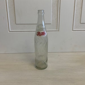 Vintage Pepsi-Cola Glass Bottle