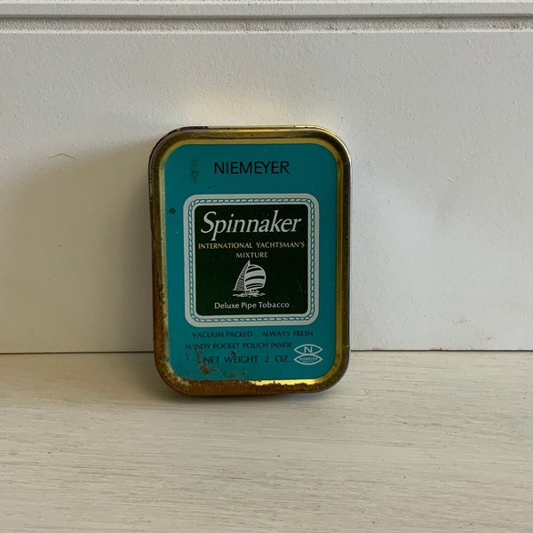 Spinnaker Deluxe Pipe Tobacco Tin