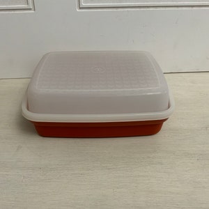 Tupperware Meat Marinade Container Red 2 pc Red 12x94 – Shop Thrift World