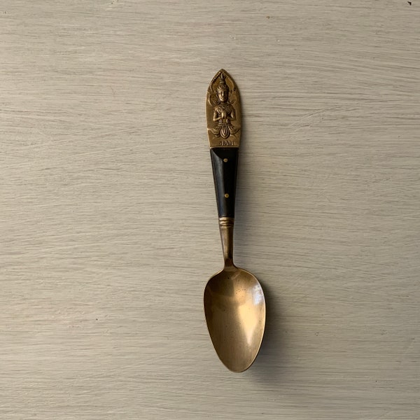Siam Flatware Teaspoon with Wood Handle
