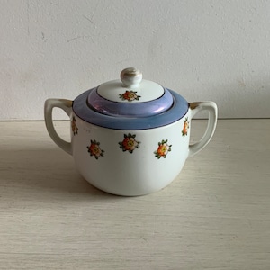 Antique Noritake Sugar Bowl with Lid
