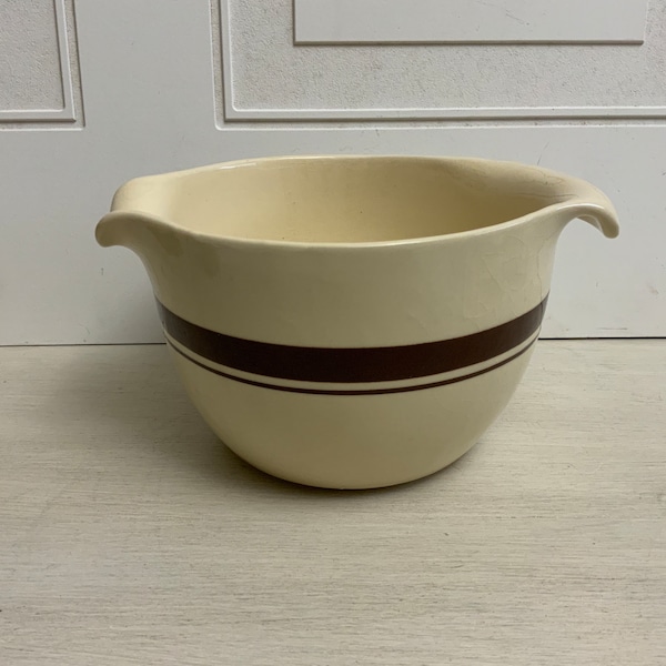 Vintage McCoy Ceramic Mixing Bowl