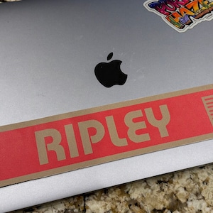 Ripley-Nameplate Sticker