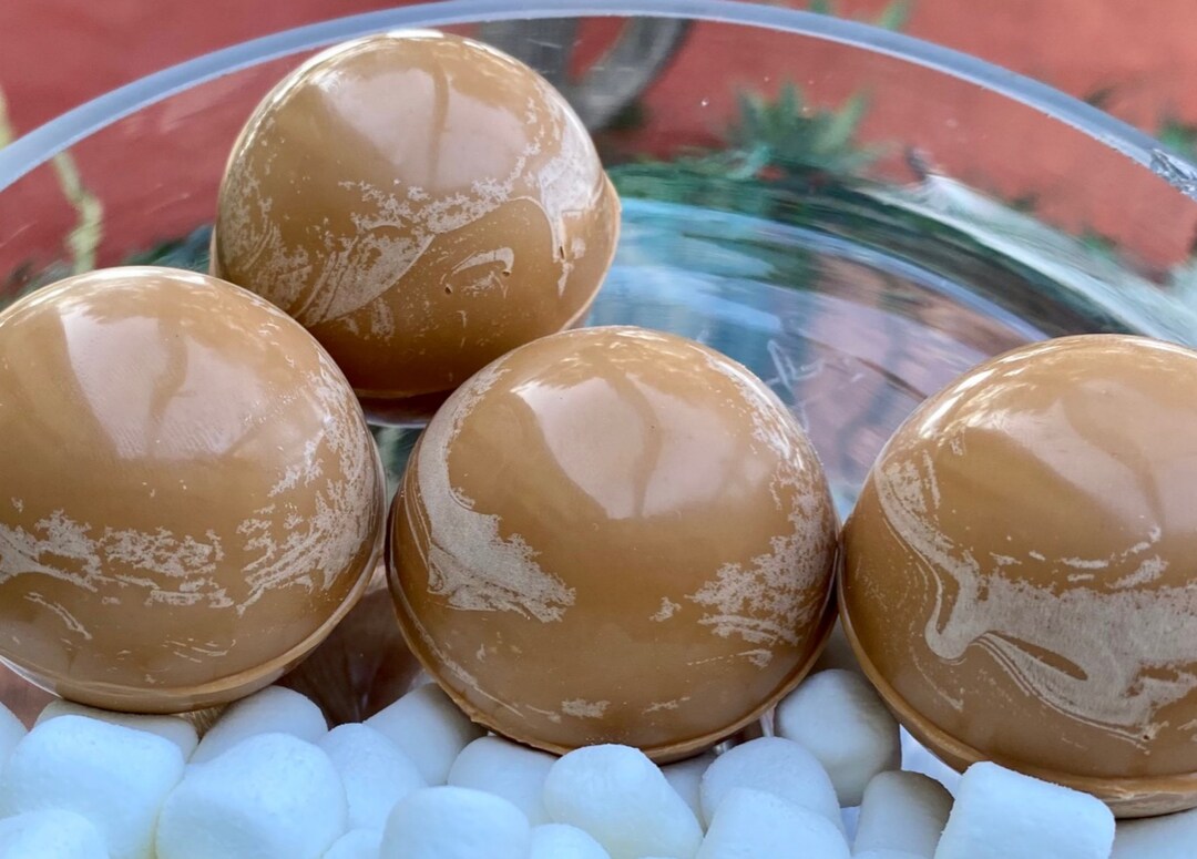 Hot Chocolate Bombs - Gingerbread - Box of 4 Sweet Cocoa Bombs - Etsy