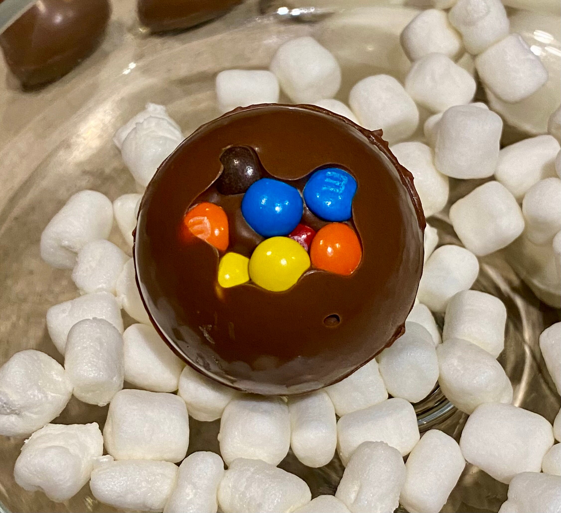 Hot Chocolate Bombs - M&M - Box of 4 Sweet Cocoa Bombs