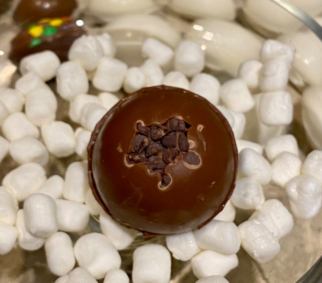 Hot Chocolate Bombs - Semi-sweet- Box of 4 Sweet Cocoa Bombs - Etsy