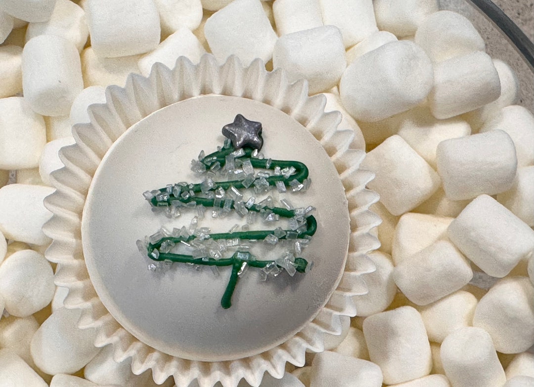 Holidays Hot Chocolate Bombs - Trees With Snow - Box of 4 Sweet Cocoa ...