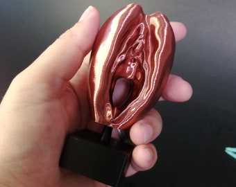 Mini Vulva Statue, Feminine Empowerment Art, Gynecologist Gift