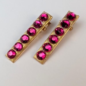 Day 2 of 100: Frida Shorties with Ruby Red Glass Rhinestones