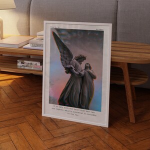 Arte de energía espiritual, impresión de gradiente de arte de pared de moda estética independiente superior, cartel de aura de energía femenina divina, cartel imprimible