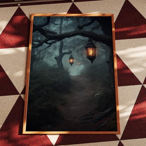 Póster de fantasmas, decoración de dopamina, arte estético oscuro, decoración de fiesta de Halloween, decoración de pared de Halloween, arte de pared espeluznante, póster preppy, estampado de calavera