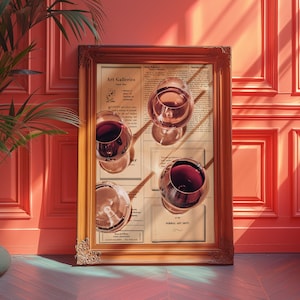 Póster psicodélico, impresión moderna de arte mural, decoración abstracta y psicodélica para habitación, póster colorido y moderno para el hogar, obra de arte audaz inspirada en los años 70, arte impreso.