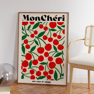 Cherry Poster: Trendy Y2k Room Decor (Digital Download)