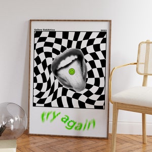 70s Retro Art Print: Trendy Dorm Decor (Digital Download)