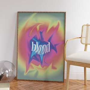 Grainy Gradient, Aura Poster, Gradient Wall Art, Spiritual Print, Abstract Colour Gradient Home Decor, Positive Affirmation, Aura energy