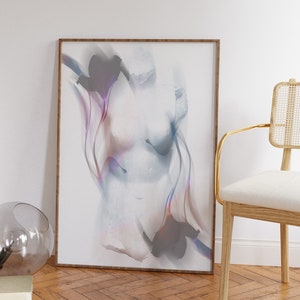 Spirituelle Affirmation Kunstdruck, Farbverlauf Wandkunst, Trendy Wandkunst Druck, Manifest Wandkunst, spiritueller Kunstdruck der 70er Jahre, druckbare Wandkunst