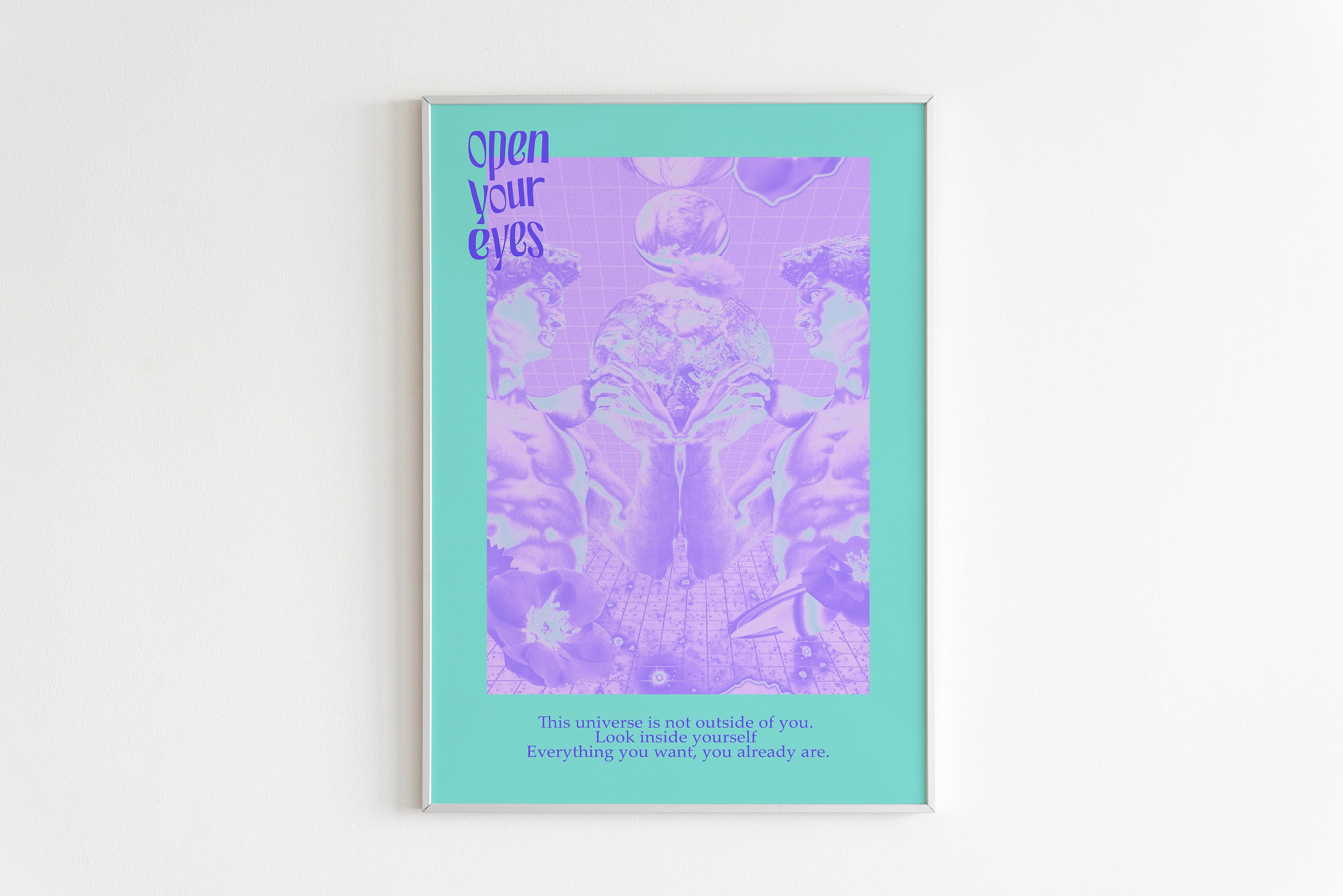 Aura Printable Poster, Trendy Prints Aesthetic Room Decor, Funky Poster ...