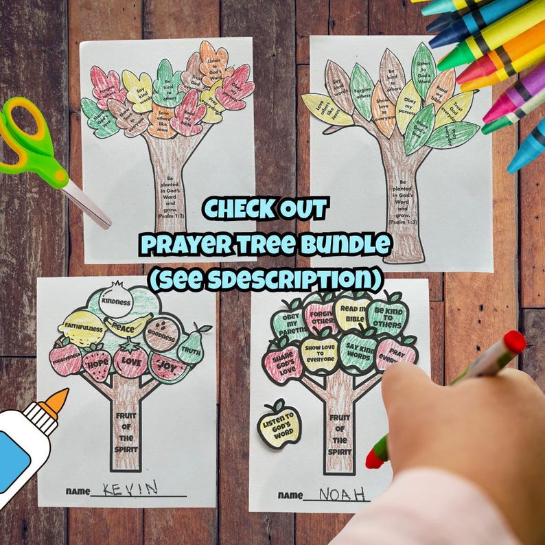 Fruit of the Spirit Craft Printable – Printable Bible Activity With ...