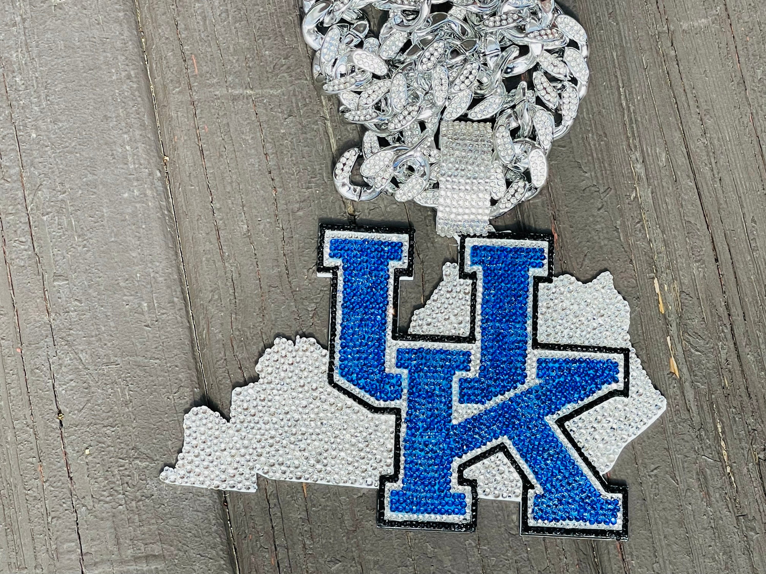 Kentucky, UK football, UK basketball, UK necklace, UK tuenover