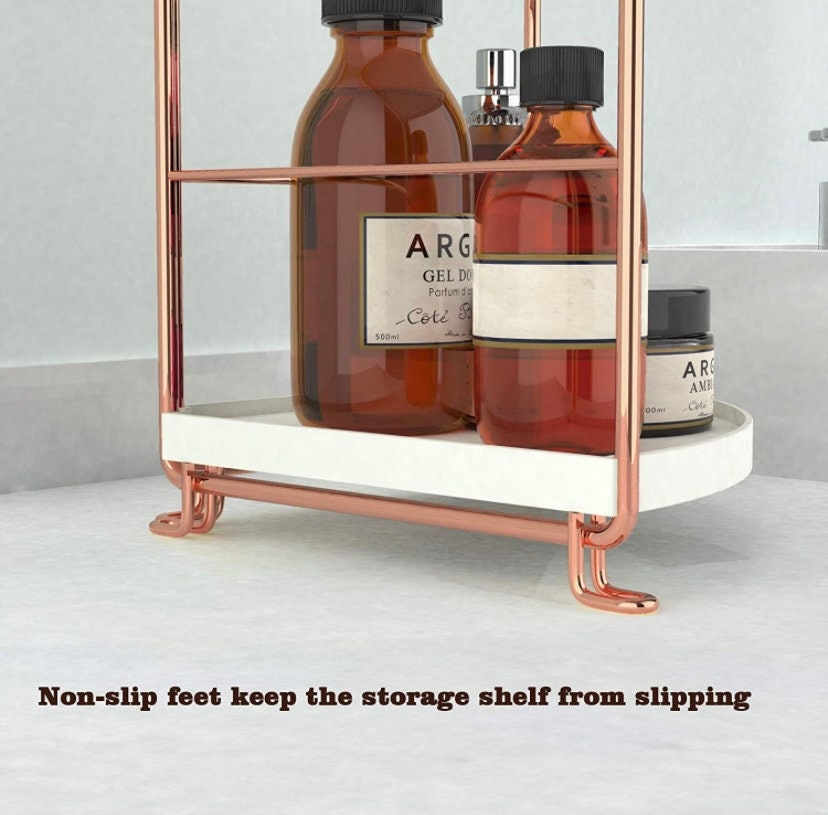 2tier Bathroom Countertop Organizer Makeup Storage Kitchen Etsy