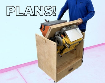 2-For-1 Tool Cart Plans - Written and Video